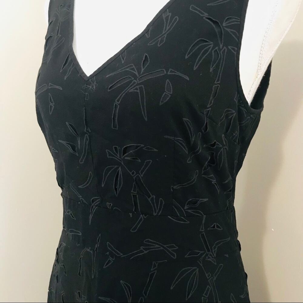 J Crew Black Laser Cut Dress - Picture 3 of 5